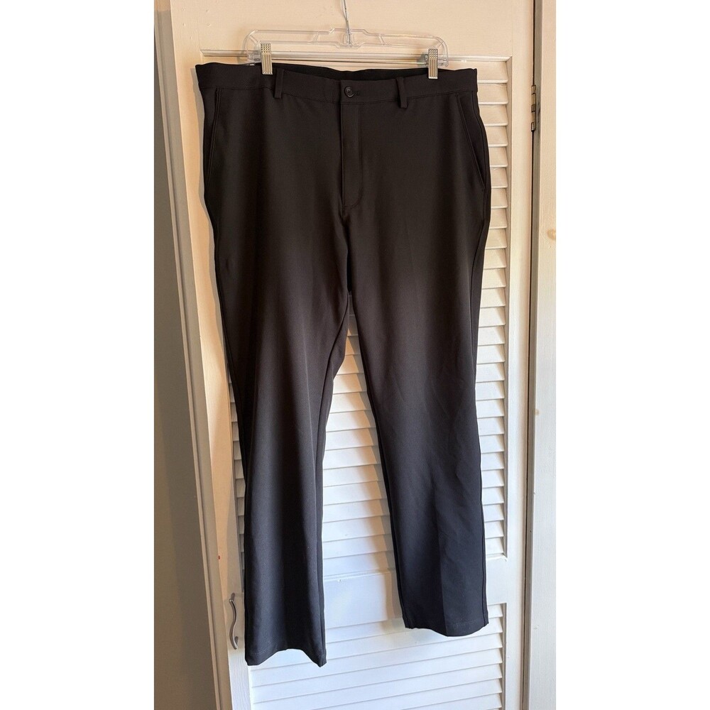 NWT Greg Norman Comfort Stretch Golf Pants Black 38x32 Athleisure Outdoors Sport